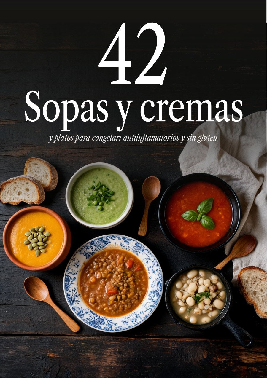42 Sopas, cremas y platos para congelar
