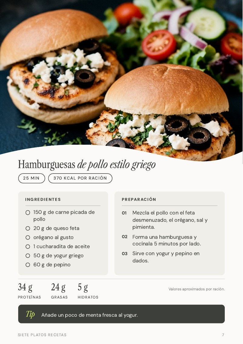 Receta de Cenas