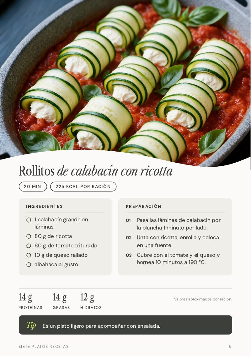 Receta de Comidas